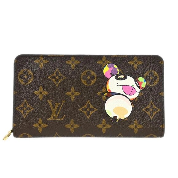 Louis Vuitton Handbags - Louis Vuitton Monogram Panda Porte Monnaie Zip Wallet M61729 CA0074 154784